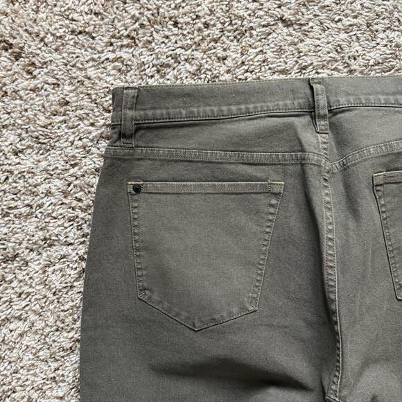Proof Rover Pants Men’s Size 32x32 Brown Olive Straight Huckberry Stretch Canvas - Picture 8 of 8